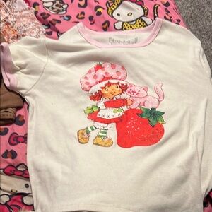 Teens shirt - White and Pink